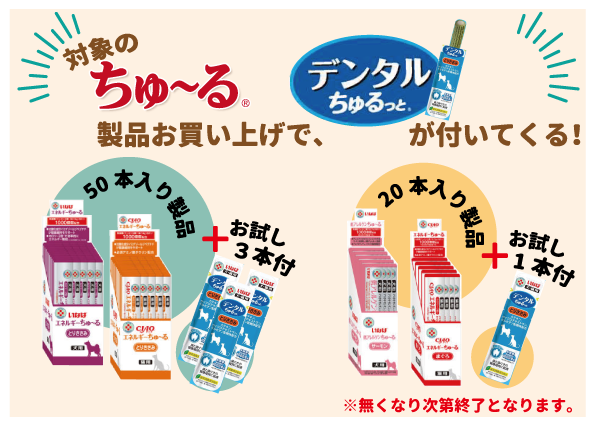 ちゅーる おいしいデンタルケアのすすめ2
