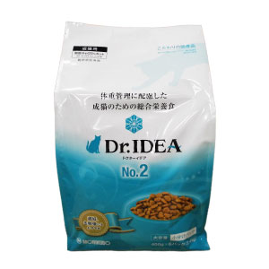 DR.IDEAドクターイデア No.2 体重管理に配慮した成猫のための総合栄養食 【定期お届け】