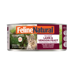 FELINE NATURAL プレミアム缶 ラム&ベニソン・フィースト
