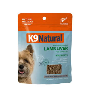 K9 NATURAL フリーズドライ ラム・レバートリーツ