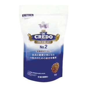 DR.CREDOドクタークレド No.2 血流と健康が気になる小型犬のための総合栄養食 【定期お届け】