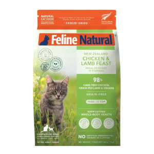 FELINE NATURAL フリーズドライ チキン&ラム・フィースト