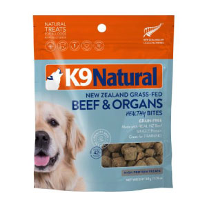 K9 NATURAL フリーズドライ ビーフトリーツ