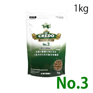 ＤＲ．ＣＲＥＤＯドクタークレド No.3 体重と健康が気になる小型犬のための総合栄養食