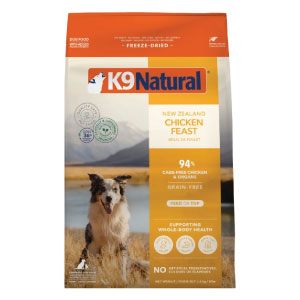 K9 NATURAL フリーズドライ チキン・フィースト