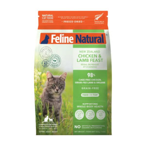 FELINE NATURAL フリーズドライ チキン&ラム・フィースト