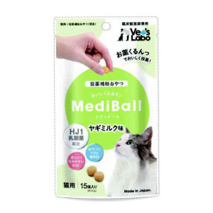 ＭｅｄｉＢａｌｌ　メディボール猫用ヤギミルク味