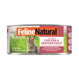 FELINE NATURAL プレミアム缶 チキン&ベニソン・フィースト