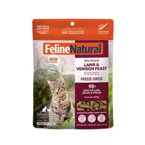 FELINE NATURAL フリーズドライ ラム&ベニソン・フィースト