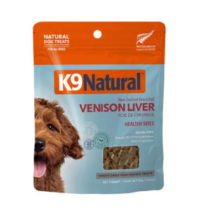 K9 NATURAL フリーズドライ ベニソン・レバートリーツ